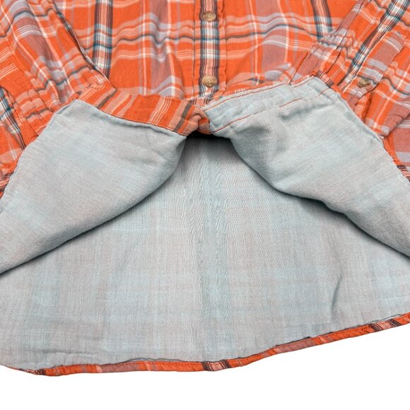 Men's‎ EDDIE BAUER Double Layer Classic Fit Button-Down Shirt- Size XL - Picture 4 of 9